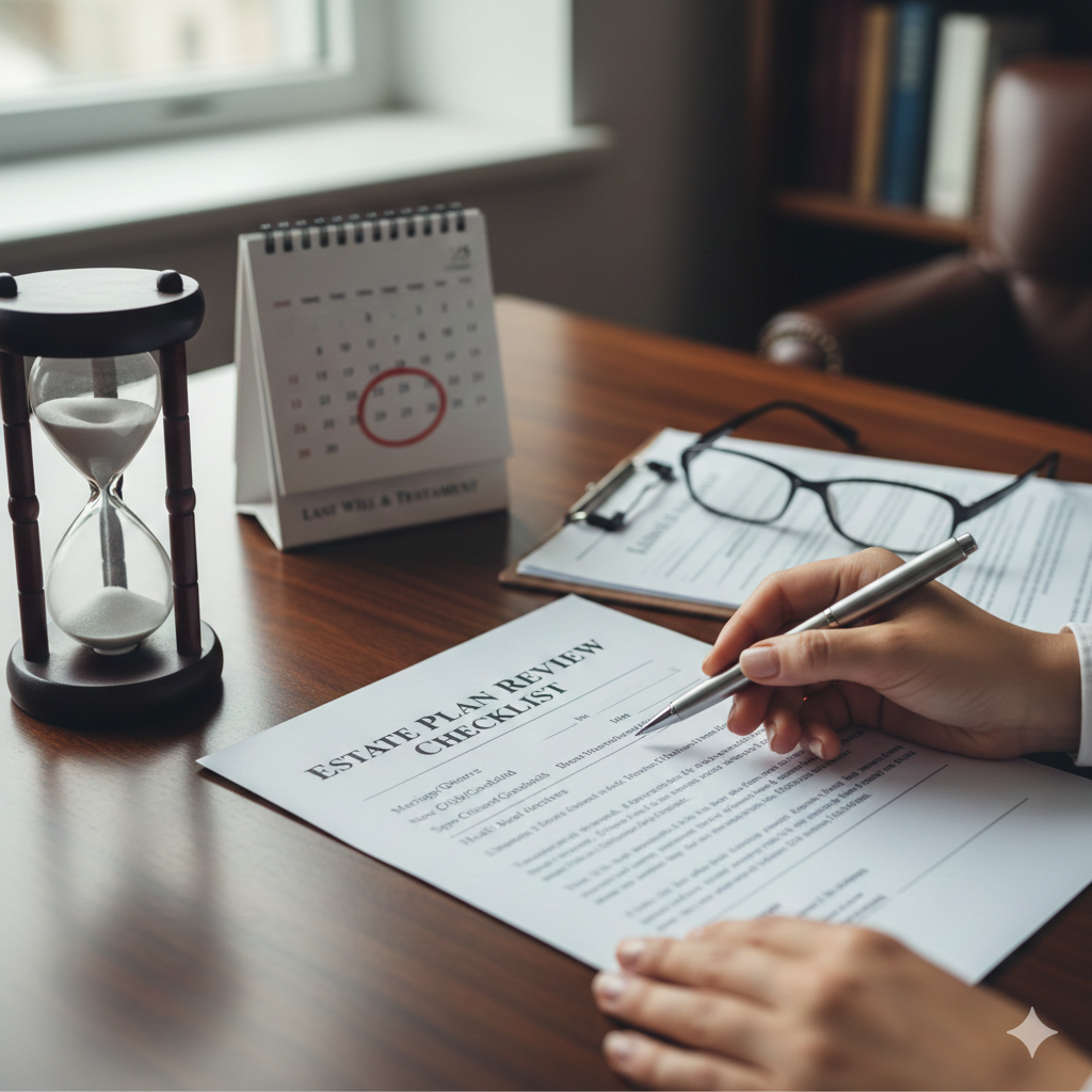 when is it critical to review your estate plan and why